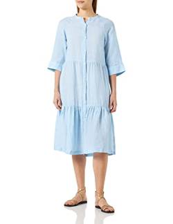 Part Two Damen Pelinpw Dr Dress Relaxed Fit Kleid, Dusk Blue Chambrey, 40 von PART TWO
