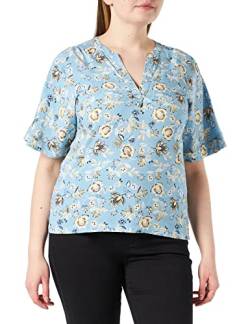 Part Two Damen PetinaPW BL Relaxed fit Blouse, Dusk Blue Ornament Flower, 46 von PART TWO