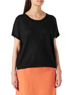 Part Two Damen PoyPW PU Relaxed fit Pullover, Black, X-Small von PART TWO