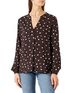 Part Two Damen Tonniepw Bl Bluse, Chocolate Torte Dot, 34 von PART TWO