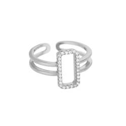 PARWANA Ring Ringe Damen Bijouterie Herren Frauen Ringe Für Damen Fingerring Jz2302P von PARWANA