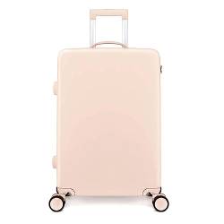 Koffer Koffer mit Rollen Tragbares Gepäck mit großem Fassungsvermögen Verschleißfester und sturzfester Koffer für Studenten Handgepäck (Pink) von PASPRT