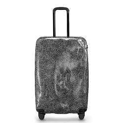 PASPRT Gepäckkoffer mit Rädern, Retro-Stil, Anti-Druck, Anti-Drop, Handgepäck, hartkantiger Passwort-Koffer (B 100L) von PASPRT