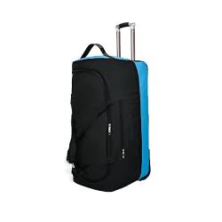 PASPRT Gepäckset Large Capacity Wheeled Travel Bag for Men Carry-on Luggage Backpack Travel Suitcase Wear-Resistant Hand Bag (Color : Blue) von PASPRT
