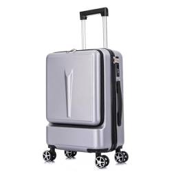 PASPRT Gepäckset Luggage Large Capacity Business Trolley Case Small Boarding Case Male and Female Student Suitcase (Size : 24") von PASPRT