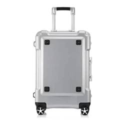 PASPRT Handgepäck, Leichter Koffer, ABS+PC-Gepäck, erweiterbares Gepäck, Rollengepäck, Reisegepäck, hartes Trolley-Gepäck (Silver 20in) von PASPRT