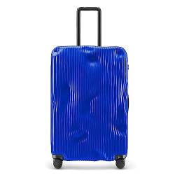 PASPRT Tragbarer Koffer, Koffer mit Rädern, Gepäck mit Aluminiumrahmen, Koffer mit großer Kapazität, Sicherheitskombinationsschloss, Handgepäck (D 24 inches) von PASPRT