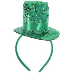 PATKAW Irisches Stirnband St. Patricks Day Stirnband Damen St. Pattys Haarschmuck Vierblättriges Festival-party-requisite Mini Plastik Dekorative Gegenstände Fräulein von PATKAW