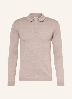 Paul Strick-Poloshirt beige von PAUL