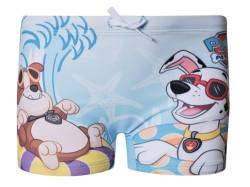 PAW PATROL Badehose mit elastischem Bund und Kordelzug hellblau (as3, Numeric, Numeric_110, Regular) von PAW PATROL