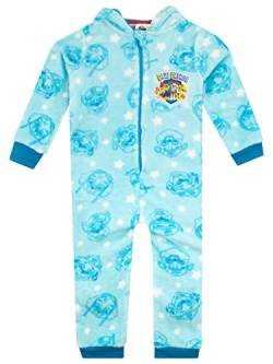 PAW PATROL Jungen Fleece-Strampler Blau 116 von PAW PATROL