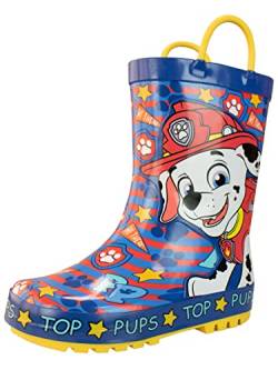 PAW PATROL Jungen Gummistiefel Marshall Blau EU 23 (Größe UK 6) von PAW PATROL