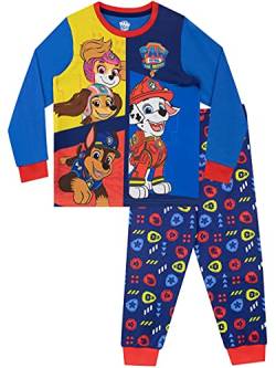 PAW PATROL Jungen Schlafanzug Blau 110 von PAW PATROL