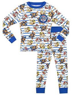 PAW PATROL Jungen Schlafanzug Slim Fit 122 von PAW PATROL