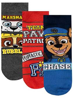 PAW PATROL Jungen Socken Packung mit 3 Paar Mehrfarbig 16/19 von PAW PATROL