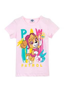 PAW PATROL Mädchen T-Shirt mit Skye 82230 rosa, Größe 128, 8 Jahre von PAW PATROL