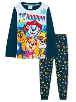 PAW PATROL Pyjama Kinder Schlafanzug Jungen und Mädchen(Mehrfarbig, 3-4 anni) von PAW PATROL