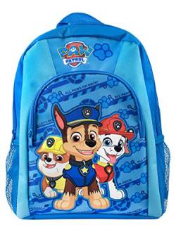 PAW PATROL Rucksack | Chase Marshall Rubble Kinderrucksack Jungen | Schulrucksack für Kinder von PAW PATROL