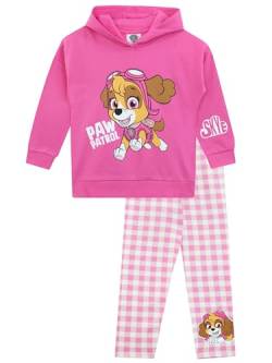 PAW PATROL Set aus Sweatshirt und Leggings | Skye Kinderkleidung | Mädchen Pullover Und Leggings Skye | Rosa 104 von PAW PATROL