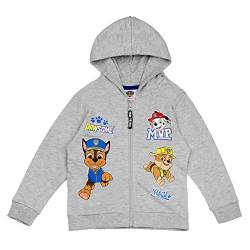 PAW PATROL Sweatjacke mit Kapuze grau (110) von PAW PATROL