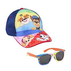 Paw Patrol Hut und Sonnenbrille für Jungen, Verstellbare Kappe, Sonnenbrille mit UV-Schutz, Klassisches Design, Sommerhut, Geschenk für Kinder von PAW PATROL