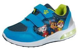 Paw Patrol Jungen leuchtende Sport-Turnschuhe mit Lichtern Chase Marshall blinkende Schuhe, mehrfarbig, 24 EU von PAW PATROL