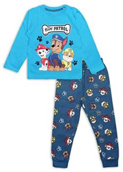 Paw Patrol Langärmeliges Pyjama-Set für Kinder aus Baumwolle, blau, 6 Jahre von PAW PATROL