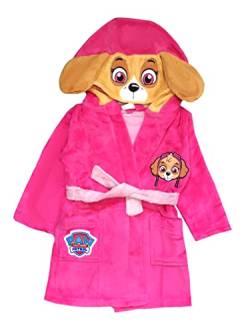 Paw Patrol Skye Mädchen Bademantel mit Kapuze, Rosa, Alter 18 Monate - 6 Jahre, Skye, 92 von PAW PATROL