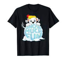 Paw Patrol Snow much fun on Weihnachten T-Shirt von PAW PATROL