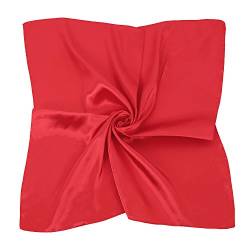 PB-SOAR Einfarbiger Schal Bandana Halstuch Kopftuch Nickituch, 13 Farben auswählbar (Rot) von PB-SOAR