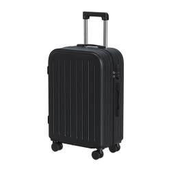 PBENO Handgepäck Koffer Gepäck Kreativer Trolley-Koffer Langlebiger Universal-Rad-Passwort-Koffer Tragbarer Koffer Geeignet for Geschäftsreisen Reisekoffer (Color : 001-A, Size : 20in) von PBENO