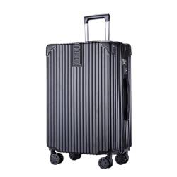 PBENO Handgepäck Koffer Gepäck-Set, Koffer, Trolley, Passwort-Box, großes Fassungsvermögen, tragbarer Koffer for Geschäftsreisen Reisekoffer (Color : A, Size : 22in) von PBENO