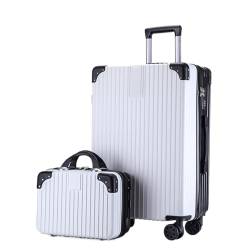PBENO Handgepäck Koffer Gepäck-Set, Koffer, Trolley, Passwort-Box, großes Fassungsvermögen, tragbarer Koffer for Geschäftsreisen Reisekoffer (Color : I, Size : 26in) von PBENO