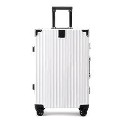 PBENO Handgepäck Koffer Handgepäckkoffer mit Rollen, Koffer mit großem Fassungsvermögen, robuster und verschleißfester Koffer, Business-Koffer Reisekoffer (Color : A, Size : 20in) von PBENO