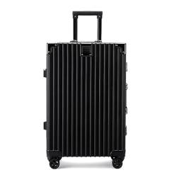 PBENO Handgepäck Koffer Handgepäckkoffer mit Rollen, Koffer mit großem Fassungsvermögen, robuster und verschleißfester Koffer, Business-Koffer Reisekoffer (Color : D, Size : 20in) von PBENO