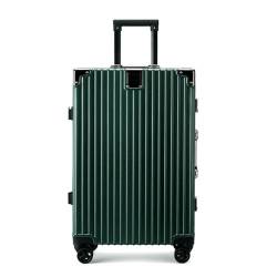 PBENO Handgepäck Koffer Handgepäckkoffer mit Rollen, Koffer mit großem Fassungsvermögen, robuster und verschleißfester Koffer, Business-Koffer Reisekoffer (Color : E, Size : 26in) von PBENO
