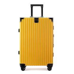 PBENO Handgepäck Koffer Handgepäckkoffer mit Rollen, Koffer mit großem Fassungsvermögen, robuster und verschleißfester Koffer, Business-Koffer Reisekoffer (Color : G, Size : 20in) von PBENO