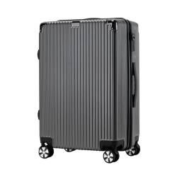 PBENO Handgepäck Koffer Koffer mit Rollen, Trolley-Koffer, Anti-Druck- und Anti-Fall-Reißverschluss-Koffer, verdicktes und langlebiges Handgepäck Reisekoffer (Color : A, Size : 22in) von PBENO