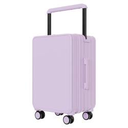 PBENO Handgepäck Koffer Tragbarer Koffer, Freizeit-Reisekoffer, Trolley-Koffer, Rollenkoffer, großer Kapazitätskoffer Reisekoffer (Color : E, Size : 24in) von PBENO