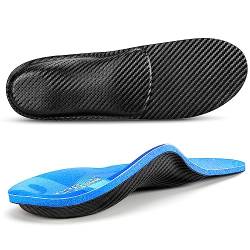 PCSsole Fersensporn Einlagen Orthopädische Einlegesohlen, Arch Support Schuheinlagen für Plattfuß, Plantar Fasciitis, Fersenschmerzen, über Pronation für Männer und Frauen, Blau (26CM) von PCSsole