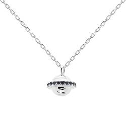 PDPaola CO02-234-U Kinder-Collier Saturn Trip Silber von PDPaola