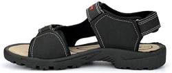 PDQ , Herren Sport- & Outdoor Sandalen, Mehrfarbig - Nero/Grigio - Größe: 42.5 von PDQ