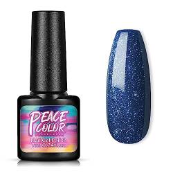 PEACECOLOR UV Nagellack, 50 Farben Seriell UV Gel Nagellack, für Nagel Design Gel Farblack, Soak Off Gellack Nagelkunst Maniküre DIY UV-Nagellack 7ml, Farben SZ03 von PEACECOLOR