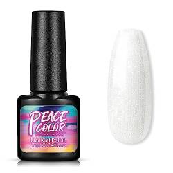 PEACECOLOR UV Nagellack, 50 Farben Seriell UV Gel Nagellack, für Nagel Design Gel Farblack, Soak Off Gellack Nagelkunst Maniküre DIY UV-Nagellack 7ml, Farben XS01 von PEACECOLOR