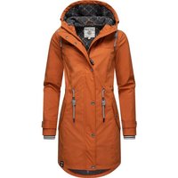 PEAK TIME Regenjacke L60042 stylisch taillierter Regenmantel für Damen von PEAK TIME