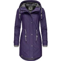 PEAK TIME Regenjacke L60042 stylisch taillierter Regenmantel für Damen von PEAK TIME