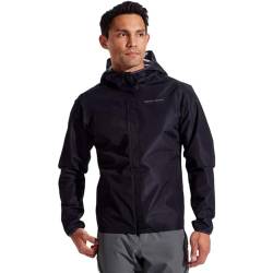 PEARL IZUMI Herren-Regenjacke Canyon, 2,5-lagig, wasserdicht, aus atmungsaktivem Material, mit Kapuze für vollen Schutz, Schwarz, XL von PEARL IZUMI