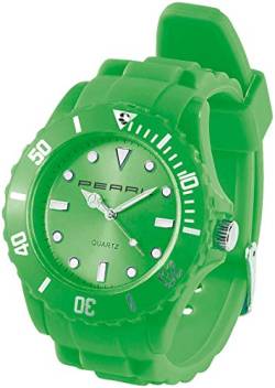 PEARL Silikon Armbanduhr grün (wasserdichte) von PEARL