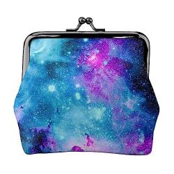 Coole Star River Geldbörse Kuss Schloss Ändern Geldbörse Leder Ändern Pouch Kleine Frauen Brieftasche Tasche für Geschenke, Schwarz , Einheitsgröße, Münzbeutel von PEIXEN