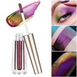 Flüssiger Glitzer-Lidschatten - Chamäleon-Lidschatten-Make-up,Mehrfarbige Glitzer-Schimmer-Augen-Looks für Mädchen und Frauen Pekmar von PEKMAR